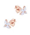 Gorgeous CZ Stone Silver Stud Earring STS-5056